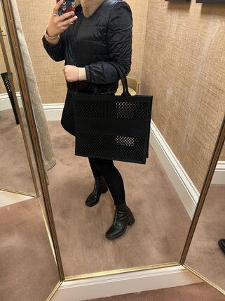 【DIOR直営】1点限り！シースルー ラージ BOOKTOTE